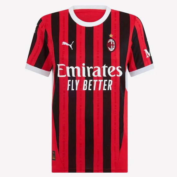 Camiseta AC Milan 1st Mujer 2024-2025